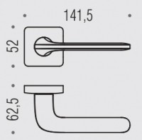Дверная ручка Colombo ROBOQUATTRO S ID51RSB белый матовый