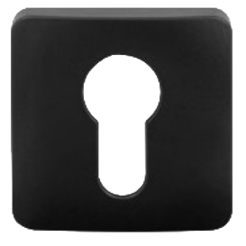 Накладка под цилиндр Colombo Rosetta PT13 черный матовый