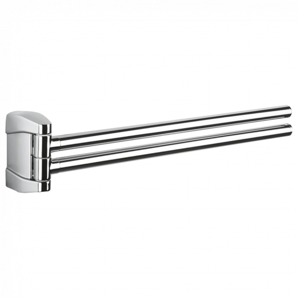 Полотенцедержатель COLOMBO DESIGN ROAD B8012.CB двойной