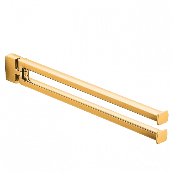 Полотенцедержатель COLOMBO DESIGN LULU B6212.GOLD двойной
