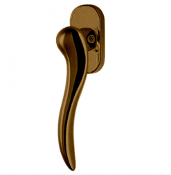 Colombo HEIDI CD32 DK/SM/SM.BR ручка бронза для окна / право - 1шт.