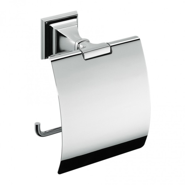  Держатель туалетной бумаги COLOMBO DESIGN PORTOFINO B3291 с крышкой