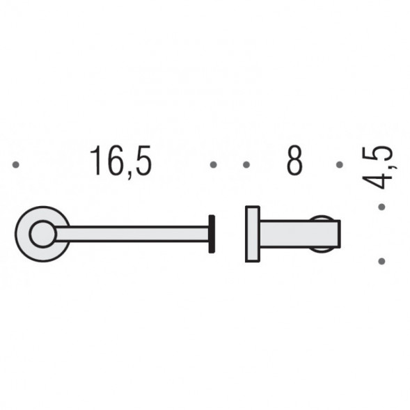  Держатель туалетной бумаги COLOMBO DESIGN PLUS W4908.OM без крышки