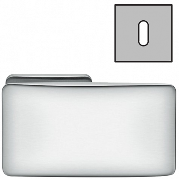 Дверная ручка Colombo BOLD PT15R хром матовый