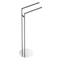 Стойка COLOMBO DESIGN MINI B4038 с полотенцедержателем двойным цвет хром