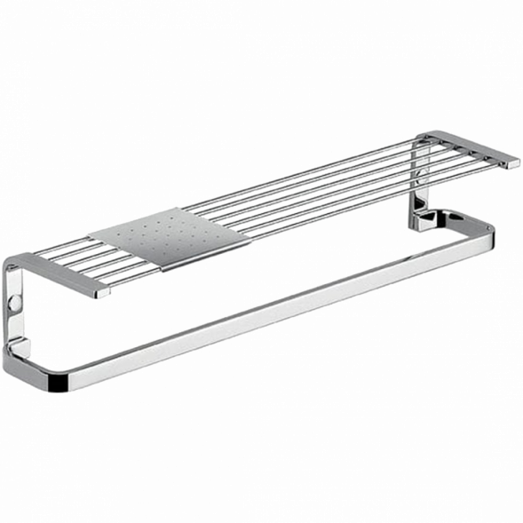 Полочка COLOMBO DESIGN TIME W4277 с полотенцедержателем с металлической полочкой