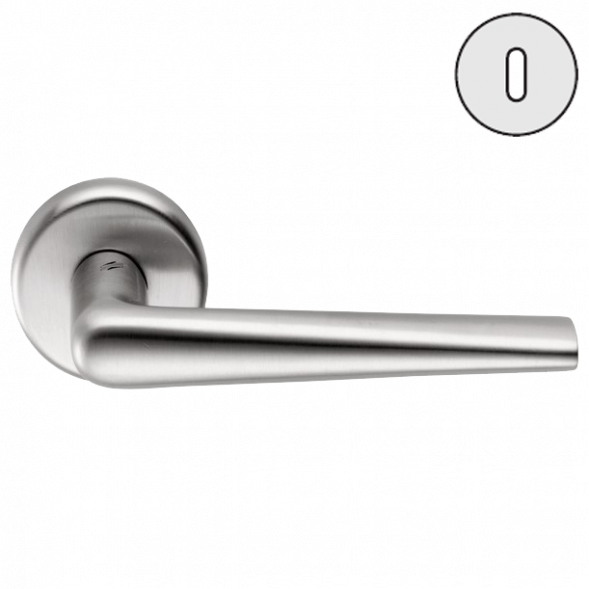 Дверная ручка Colombo ROBOTRE CD91R хром матовый