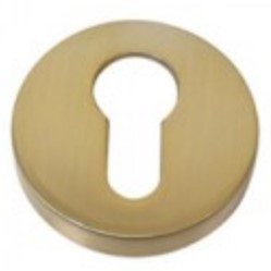 Накладка под цилиндр Colombo Rosetta CD63 GB золото матовое