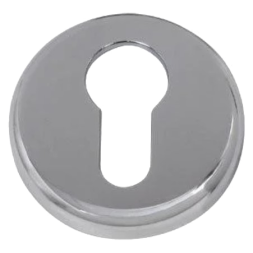 Накладка под цилиндр Colombo Rosetta CD63 GB хром