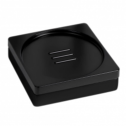 Мыльница COLOMBO DESIGN MINI Q B5040.NM настольная цвет черный матовый