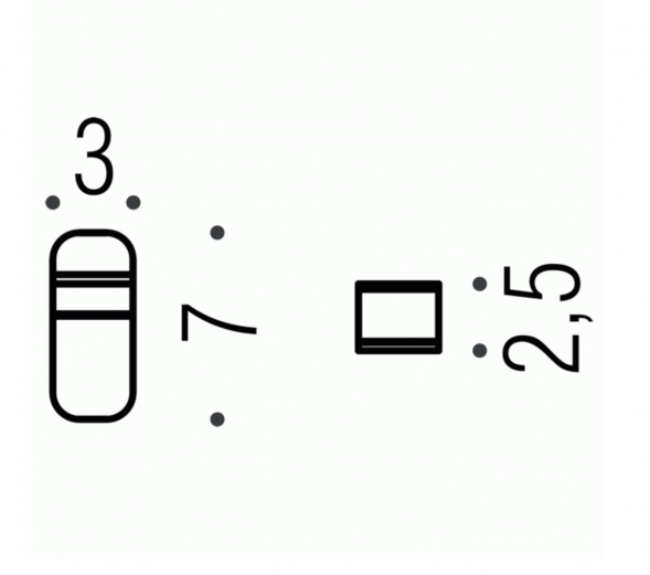 COLOMBO DESIGN Over GM17 Крючок