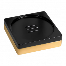 Мыльница COLOMBO DESIGN MINI Q B5040.OM настольная цвет золото матовое