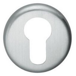 Накладка под цилиндр Colombo Rosetta CD63 GB хром матовый