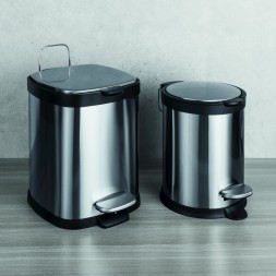 Ведро COLOMBO DESIGN COMPLEMENTI B9212 напольное с крышкой с педалью 3 л