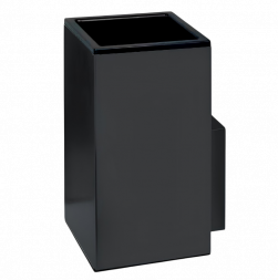 Стакан COLOMBO DESIGN MINI Q B5002.GM настенный цвет графит матовый