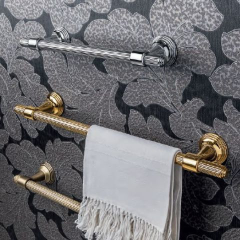 Полотенцедержатель COLOMBO DESIGN HERMITAGE B3309.OA широкий